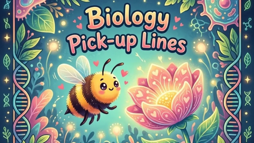 pick up lines biology