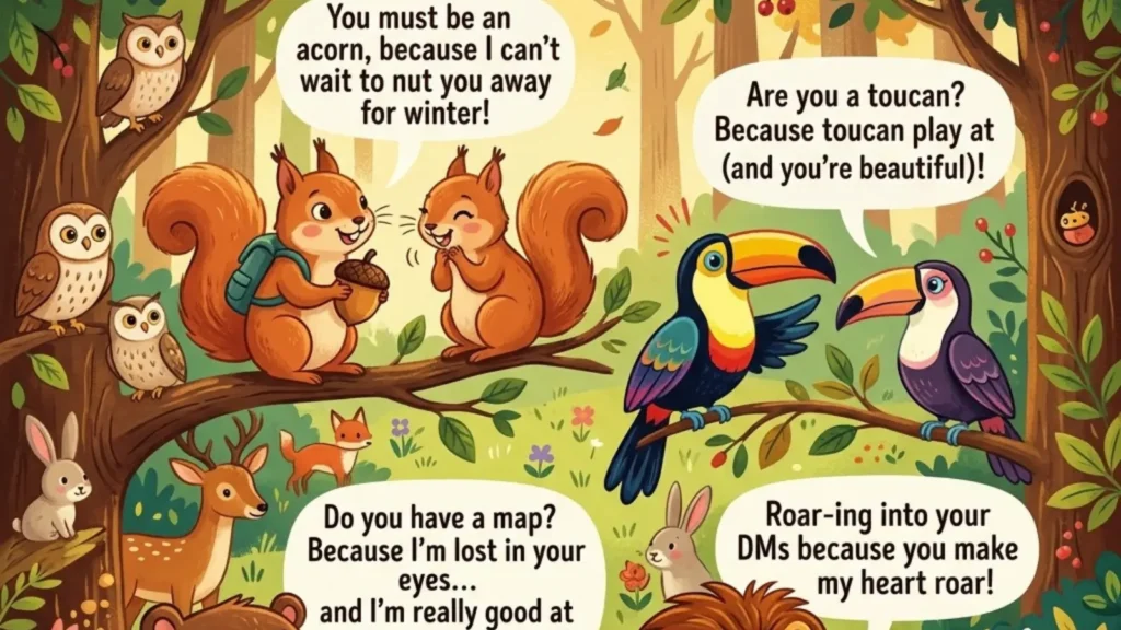 animal pick up lines